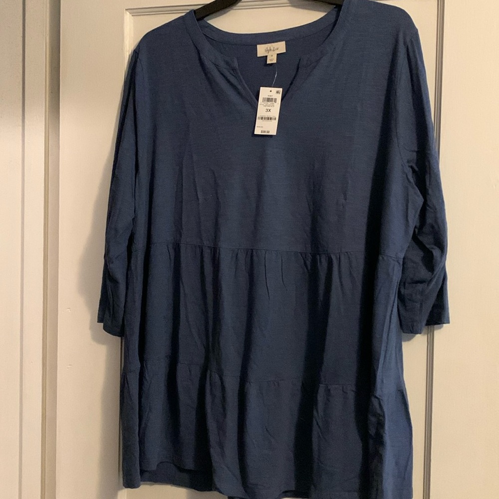 Style&Co tiered top